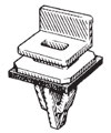 Крепежное изделие 10289 - Кузов (Молдинги), 91513-SM4-000 (91513SM4000), 91513-SM4-000 (91513SM4000)