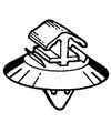 Крепежное изделие 10850 - Кузов (Молдинги), 500326896, 7703077421