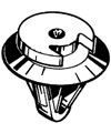 Крепежное изделие 10943 - Кузов (Бампера), 171-807-249-A (171-807-249A; 171807249A), 171-807-249-A (171-807-249A; 171807249A)